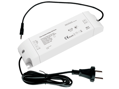 LED driver 24V 40W. Triac/Push dæmpbar. inkl. AC og DC adapter (35135)