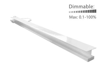 LED Troldtekt underforsænket lysskinne 60 cm. WW. 1-10V/PUSH