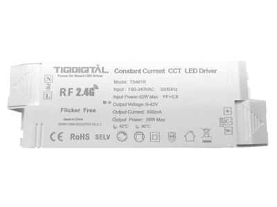 Driver for CCT LED-panel. CC 850mA/36W. 2.4GHz (for fjernbetjening)