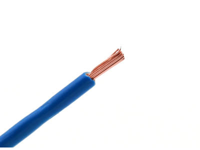 Ledning. blød blå 2.5mm 100 m