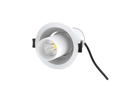 Telescope LED Downlight 10W Dæmpbar. Hvid ( Indspartel )