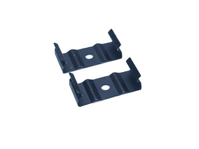 Clips. sort. for 30x10 alu-skinne for LED strip