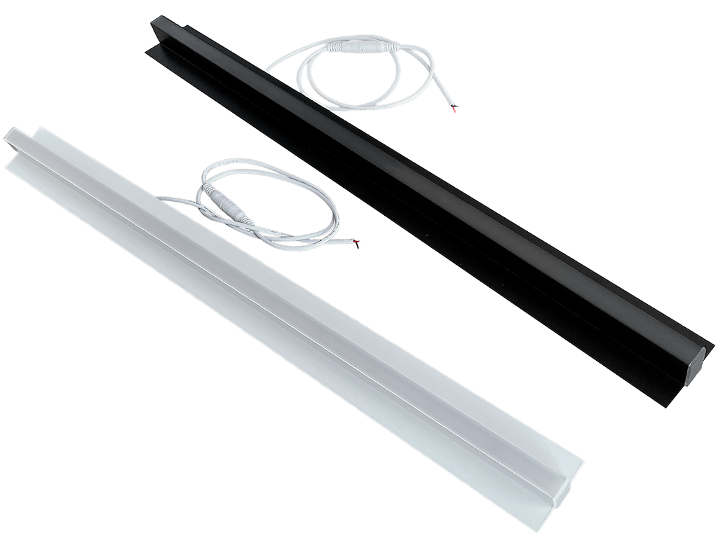 BUDGET LED lysskinne for Troldtekt 60 cm. planforsænket 