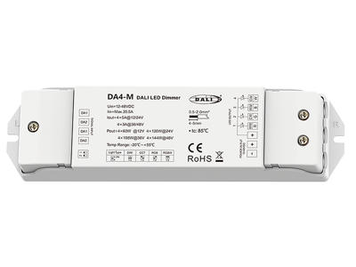 LED 4-kanals DALI2 DT6/DT8 dimming controller CV. 12V/24V/36V/48V