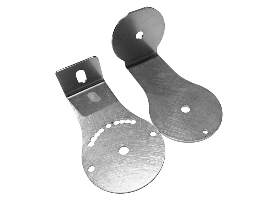 Justerbar montagebeslag til Neoline armaturer. Rustfri. 15-25-35-45-90°