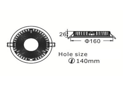 LD205 LED Downlight 15W dæmpbar