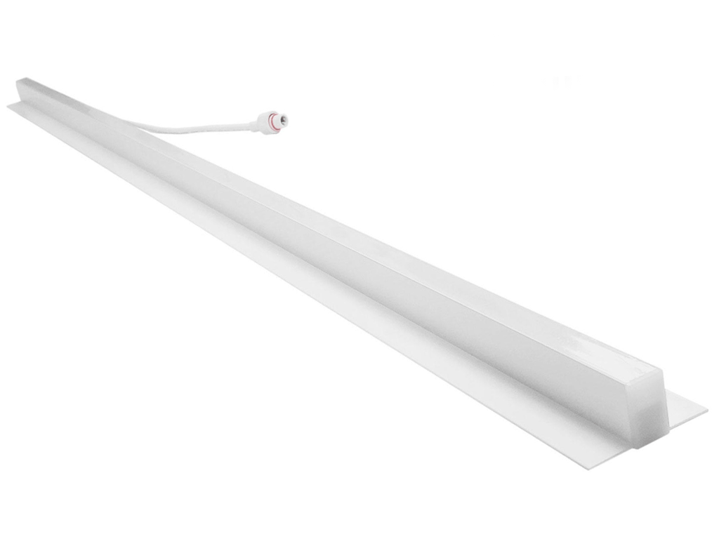 Troldtekt-LED lysskinne 120 cm. planforsænket