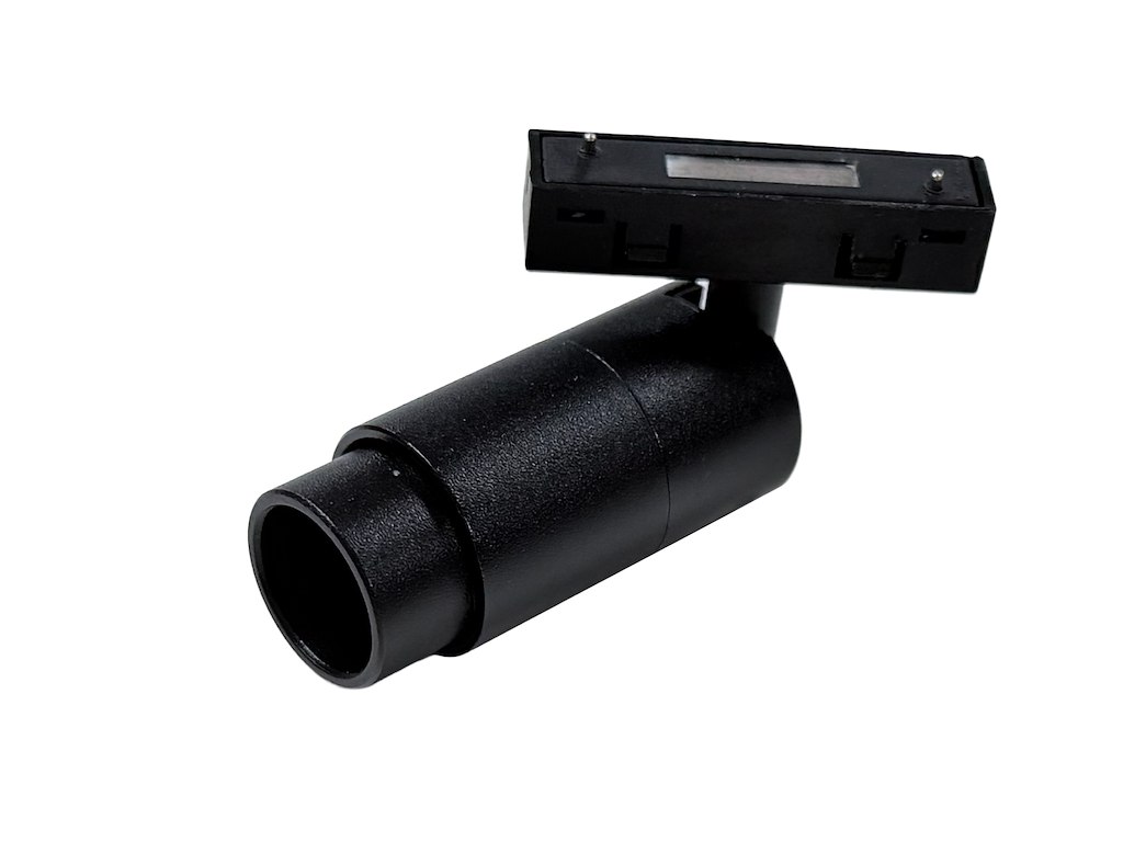 CLICK LED zoom skinnespot 1,5W. 24-60°. 3.000 kelvin, sort