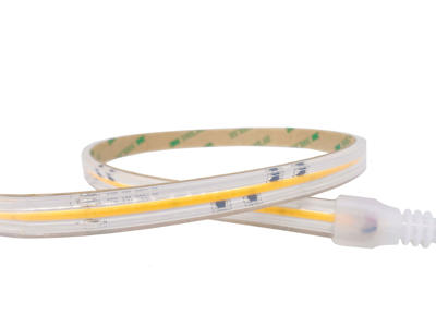 LED TrueColor COB strip 230V. 12W/m. IP67. CRI90. 10mm PCB. 2x 50 cm. 0.5mm2 ledning