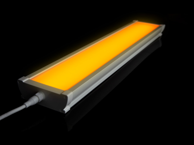 High-Lux ORANGE LED armatur 120 cm. 40W