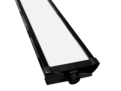 High-Lux LED armatur sort 60W 150 cm. NW inkl. tilslutninger