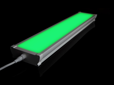 High-Lux GREEN LED armatur 120 cm. 40W