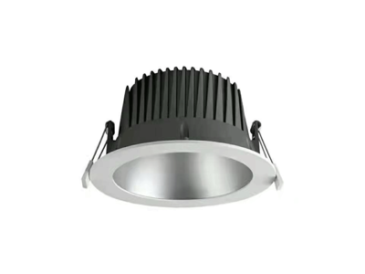 LED downlight 25W. Ø:230. 3000K. IP44. 90°. opal diffuser