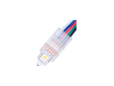 Samler for LED strip løse ledninger RGB+W 10 mm