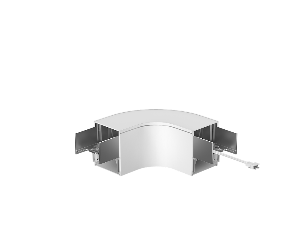 Quarter Arc-shaped connector kit HVID for SQUARE G5