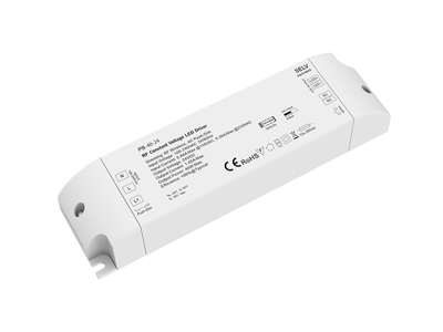 LED driver 24V 40W dæmpbar RF 2.4GHz for trådløs styring + PUSH dæmp INKL. AC adapter og DC adapter (3.5 mm)