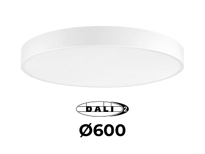 LUMINA Moon LED lampe Ø60 cm. 28-56W  Hvid - DALI