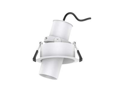 Telescope LED Downlight 10W Dæmpbar. Hvid ( Indspartel )