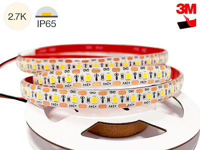 LightMore HIGH LUMEN LED strip. 9W/m. 170lm/w. 2700K. IP66 10m.
