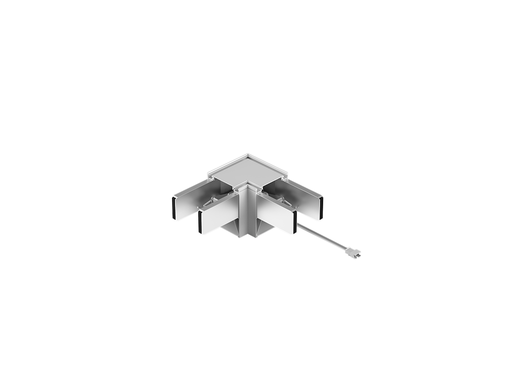 L-SHAPE connector kit HVID for SQUARE G5