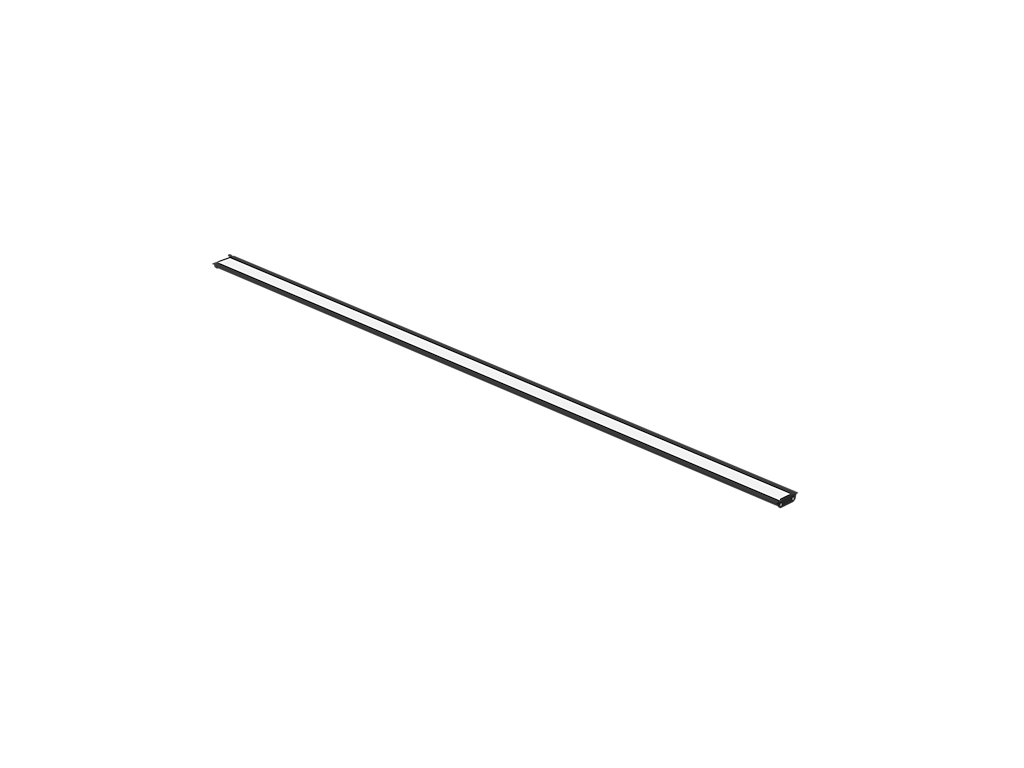 Uplight-modul for SQUARE G4/G5 180 cm. SORT