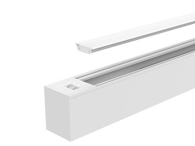 Uplight-modul for SQUARE G4 120 cm. HVID