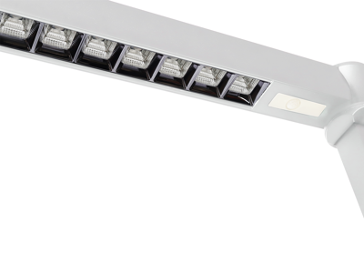 LED VENUS FLOOR skrivebordslampe 100W. sølv