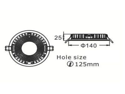 LD204 LED Downlight 11W dæmpbar