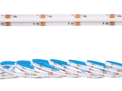 LED COB strip RGBCTA 18W/m. 24V. 840LED. CRI90. 12mm PCB