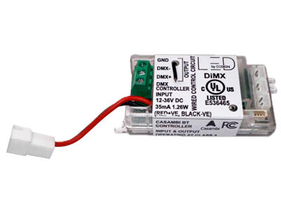 Casambi DIMX Casambi to DMX controller 8-kanals.  12‐36V DC input