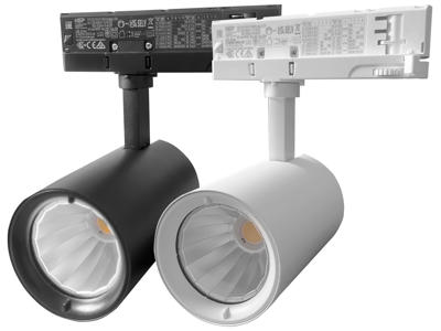 ELITE højlumen LED skinnespot 20W. 3-faset