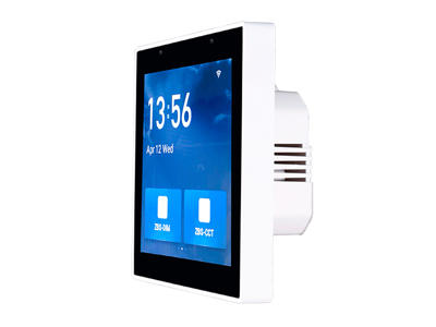 Zigbee 3.0 Smart touch-screen panel med indbygget gateway-funktion. lyssensor mv.