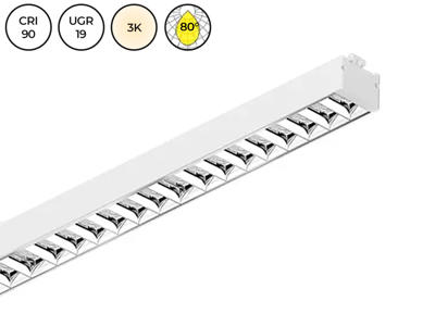 ALYCE LED modul 564 mm. UGR<19. HVID. 3000k. 80° CRI>90