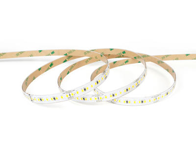 LightMore LED højlumen-strip 9.6W/m. 24V. Ra90. IP20. 10mm PCB. 50 cm. ledning i begge ender