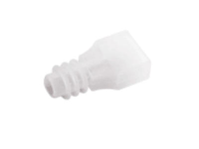 Plastic-endeprop med ledningshul for 230V LED strip