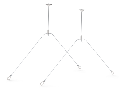 Nedhængnings wire-sæt for Pragmalux LED paneler