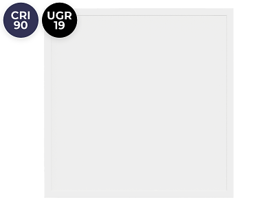 LED TrueColor panel 599x599 36W NW+WW (back-lit)