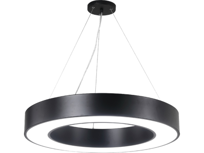 Circle BIG LED lampe Ø:40. SORT. NW. on/off