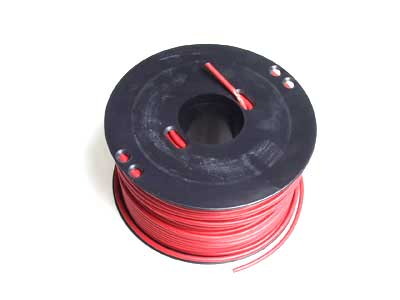 Ledning. blød rød 2.5mm 100 m