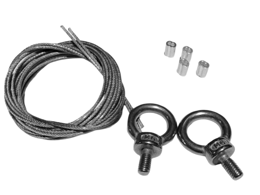 Wire ophæng sæt 2 meter