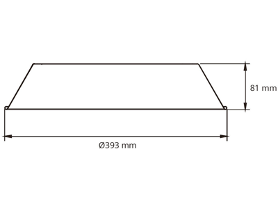 Pragmalux lampeskærm (sort) for STORM G2 LED high-bay