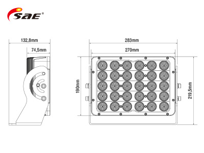 LED arbejdslampe 150W