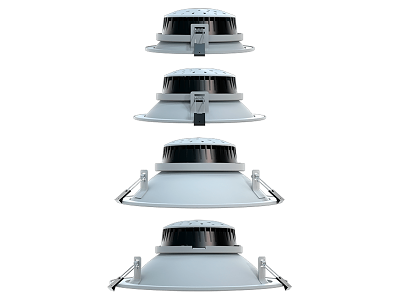 Kameleon downlight. CCT K 3-4-6000 IP44