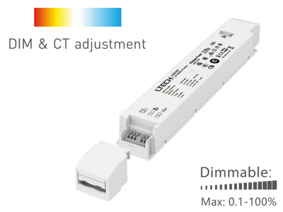 LTECH 75W driver TRIAC/PUSH/CCT, 24V DC