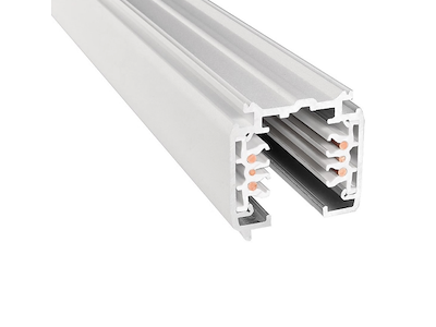 PRO Track Rail 3 m. 3-faset/6-ledet. HVID. DALI